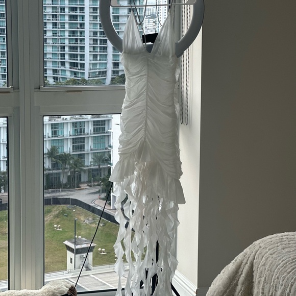 Summer dress white with accessories - Picture 3 of 4